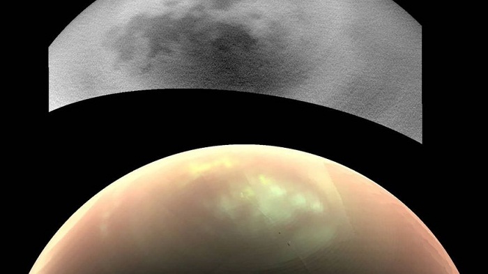 Weird clouds linger on Saturn`s moon Titan 